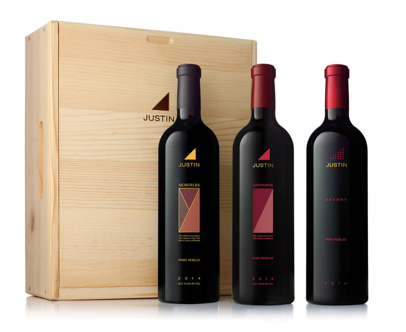 2017 Justin Wine holiday catalog art of blend