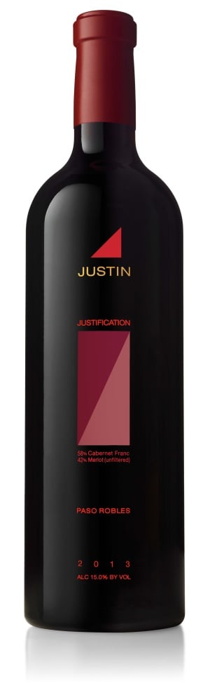 Red wine bottle