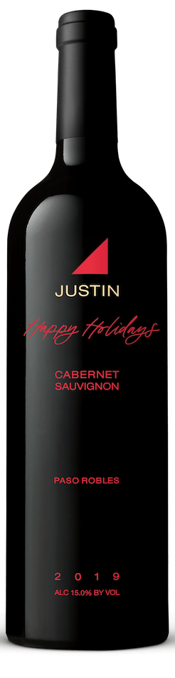 'Happy Holidays' Etched 2019 Cabernet Sauvignon